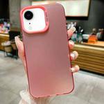 For iPhone XR IMD Colorful Gradient Acrylic Phone Case(Pink)