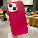 For iPhone 15 IMD Colorful Gradient Acrylic Phone Case(Red)