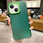 For iPhone 15 Plus IMD Colorful Gradient Acrylic Phone Case(Green)