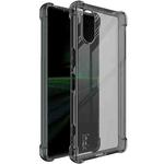 For Sony Xperia 5 V imak Shockproof Airbag TPU Phone Case(Transparent Black)