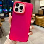 For iPhone 14 Pro IMD Colorful Gradient PC + Acrylic Phone Case(Rose Red)