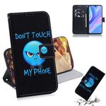 For Huawei P Smart S / Enjoy 10S / Y8P Colored Drawing Horizontal Flip Leather Case with Holder & Card Slot & Wallet(Anger)