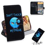 For Nokia 5.3 Colored Drawing Horizontal Flip Leather Case with Holder & Card Slot & Wallet(Anger)