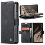 For Google Pixel Fold CaseMe 013 Multifunctional Horizontal Flip Leather Phone Case(Black)