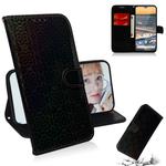 For Nokia 5.3 Solid Color Colorful Magnetic Buckle Horizontal Flip PU Leather Case with Holder & Card Slots & Wallet & Lanyard(Black)