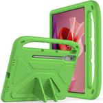 For Lenovo Tab P12 12.7 Handle Portable EVA Shockproof Tablet Case(Green)