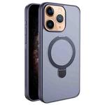 For iPhone 11 Pro Multifunctional MagSafe Holder Phone Case(Grey)