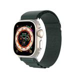 For Apple Watch Ultra 49mm DUX DUCIS GS Series Nylon Loop Watch Band(Green)