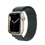 For Apple Watch Series 8 41mm DUX DUCIS GS Series Nylon Loop Watch Band(Green)