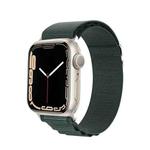 For Apple Watch SE 2022 44mm DUX DUCIS GS Series Nylon Loop Watch Band(Green)