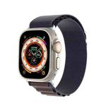 For Apple Watch Ultra 2 49mm DUX DUCIS GS Series Nylon Loop Watch Band(Indigo Blue)