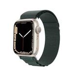 For Apple Watch SE 2023 40mm DUX DUCIS GS Series Nylon Loop Watch Band(Green)