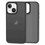 For iPhone 15 Plus Brilliant Series Micro-frosted Anti-fingerprint PC Phone Case(Black)