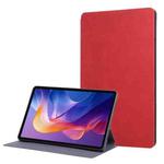 For Xiaomi Redmi Pad 2 Simple Crazy Horse Leather Tablet Case(Red)