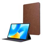 For Huawei MatePad Air TPU Flip Tablet Protective Leather Case(Brown)