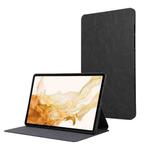 For Samsung Galaxy Tab S9 TPU Flip Tablet Protective Leather Case(Black)