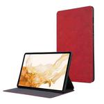 For Samsung Galaxy Tab S9 TPU Flip Tablet Protective Leather Case(Red)