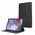 For Samsung Galaxy Tab A9+ TPU Flip Tablet Protective Leather Case(Black)