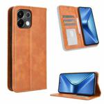 For OPPO K13 5G Magnetic Buckle Retro Texture Leather Phone Case(Brown)