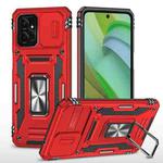 Motorola Moto G 5G 2023 Armor PC + TPU Camera Shield Phone Case(Red)