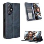 For Cubot Max 5 Magnetic Buckle Retro Texture Leather Phone Case(Blue)
