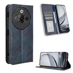 For ZTE nubia Focus Pro 5G Magnetic Buckle Retro Texture Leather Phone Case(Blue)