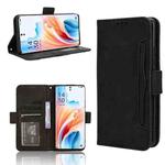 For OPPO A2 Pro 5G Skin Feel Calf Texture Card Slots Leather Phone Case(Black)