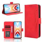 For OPPO A79 5G / A2 5G Skin Feel Calf Texture Card Slots Leather Phone Case(Red)