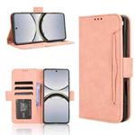 For OPPO Find X8 Pro Skin Feel Calf Texture Card Slots Leather Phone Case(Pink)