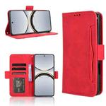 For OPPO Find X8 Pro Skin Feel Calf Texture Card Slots Leather Phone Case(Red)