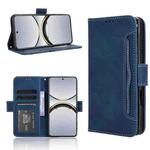 For OPPO Find X8 Pro Skin Feel Calf Texture Card Slots Leather Phone Case(Blue)