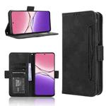For OPPO A5 Pro Global Skin Feel Calf Texture Card Slots Leather Phone Case(Black)