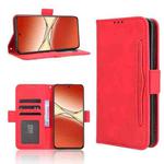 For OPPO F29 Pro 5G Skin Feel Calf Texture Card Slots Leather Phone Case(Red)
