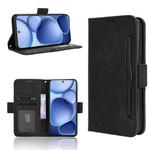 For OPPO Find X8s 5G Skin Feel Calf Texture Card Slots Leather Phone Case(Black)