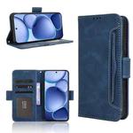For OPPO Find X8s 5G Skin Feel Calf Texture Card Slots Leather Phone Case(Blue)