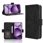 For OPPO Find X8s+ 5G Skin Feel Calf Texture Card Slots Leather Phone Case(Black)