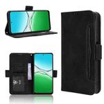 For OPPO A5 4G / 5G Global Skin Feel Calf Texture Card Slots Leather Phone Case(Black)