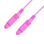 3m EMK OD2.2mm Digital Audio Optical Fiber Cable Plastic Speaker Balance Cable(Pink)
