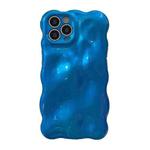 For iPhone 13 Pro Wave Bubbles TPU Phone Case(Blue)