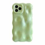 For iPhone 13 Pro Max Wave Bubbles TPU Phone Case(Green)
