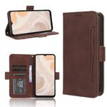 For Aiwa Phone B-2 JA3-SMP0602 Skin Feel Calf Texture Card Slots Leather Phone Case(Brown)