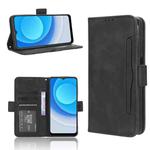 For Blackview A53 / A53 Pro Skin Feel Calf Texture Card Slots Leather Phone Case(Black)