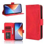 For Blackview A96 Skin Feel Calf Texture Card Slots Leather Phone Case(Red)