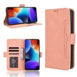 For Blackview Color 8 / Oscal Modern 8 Skin Feel Calf Texture Card Slots Leather Phone Case(Pink)