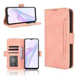 For Blackview Wave 6C Skin Feel Calf Texture Card Slots Leather Phone Case(Pink)