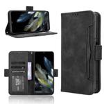 For Blackview Wave 8 / 8C / Oscal Flat 2 Skin Feel Calf Texture Card Slots Leather Phone Case(Black)