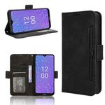 For Nokia C210 Skin Feel Calf Texture Card Slots Leather Phone Case(Black)