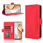 For Ulefone Note 17 Pro Skin Feel Calf Texture Card Slots Leather Phone Case(Red)