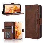 For Ulefone Note 18 Ultra Skin Feel Calf Texture Card Slots Leather Phone Case(Brown)