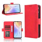 For Ulefone Note 20 Pro Skin Feel Calf Texture Card Slots Leather Phone Case(Red)